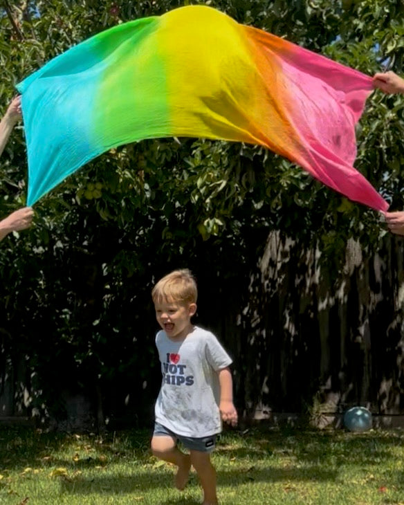 Giant Rainbow Playsilk