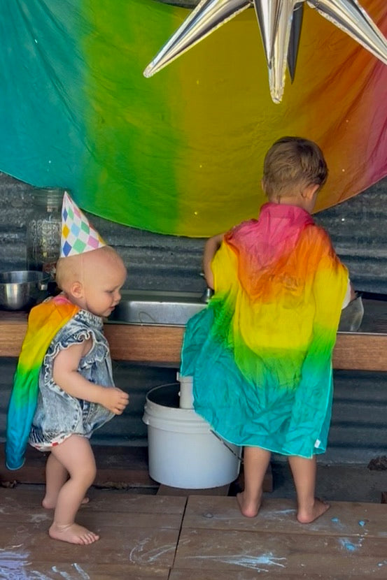 Giant Rainbow Playsilk